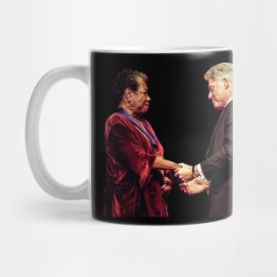 Bill Clinton and Maya Angelou Mug